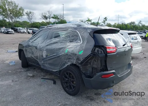 2017 Jeep Cherokee Latitude Fwd из США, поврежденный, VIN 1C4PJLCB4HW661534